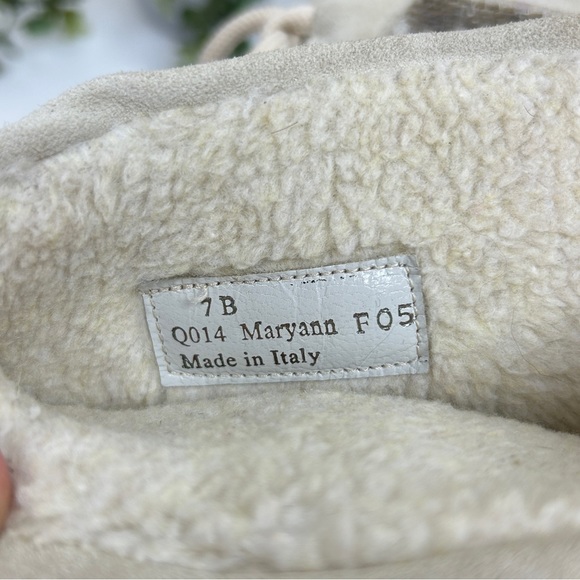 Coach Maryann Suede Angora Fur Boots Women’s Size 7 B - Picture 12 of 16